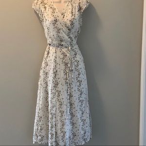 New urban outfitters midi wrap dress